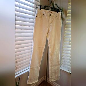 Christopher Blue White Straight Leg Jeans